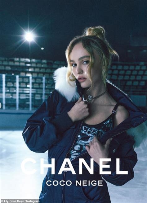 chanel coco neige scarf|lily rose depp coco.